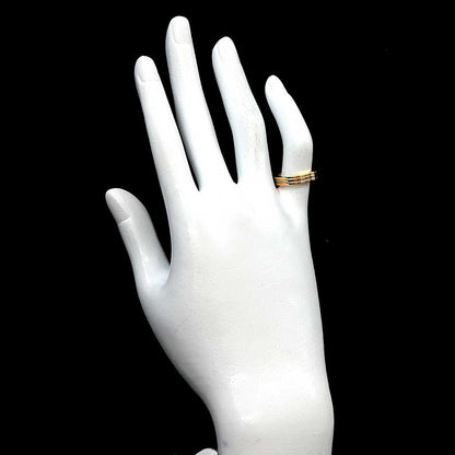 Cartier Vendome 48 Ring 18k YG WG PG Suri Gold Colors 750 Certificate — view 7