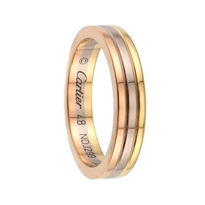 Cartier Vendome 48 Ring 18k YG WG PG Suri Gold Colors 750 Certificate — view 2