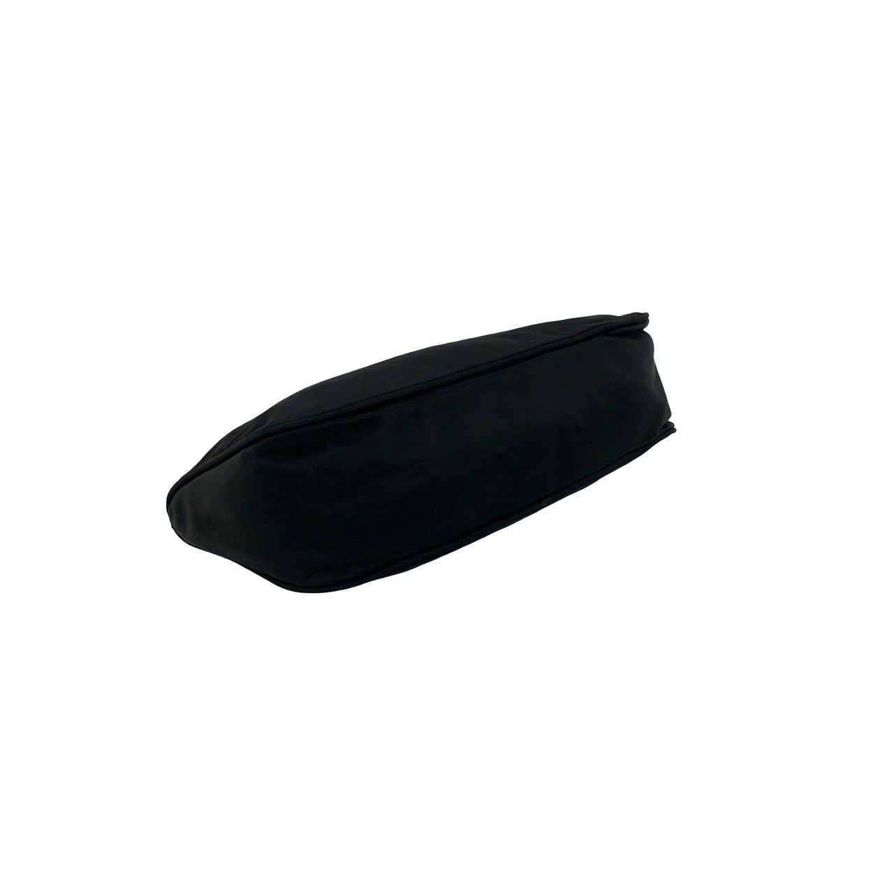 Prada Tessuto Nylon Mini Pouch Shoulder Bag Black — view 7