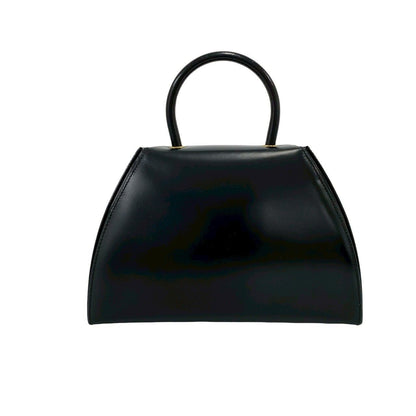 Loewe Vintage Anagram Logo Calf Leather Handbag Mini Tote Black — view 3
