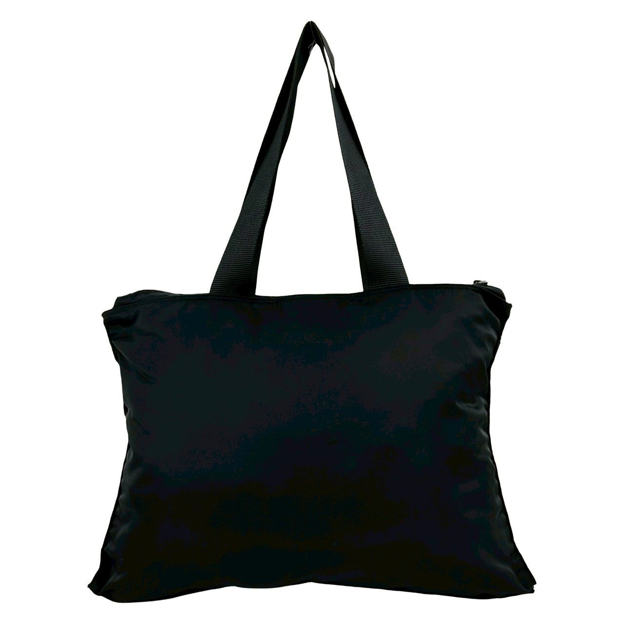 Prada Tessuto Nylon Tote Shoulder Bag Black — view 3