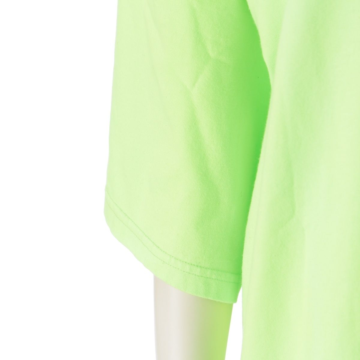 Balenciaga Cotton Back Print Oversize Short Sleeve T-Shirt Light Green XS — view 6