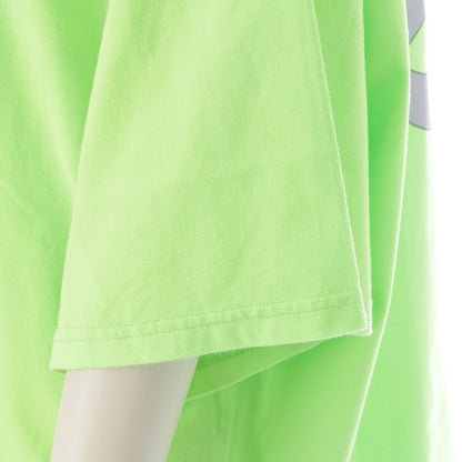 Balenciaga Cotton Back Print Oversize Short Sleeve T-Shirt Light Green XS — view 7