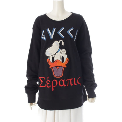Gucci Cotton Disney Donald Duck Sagara Embroidery Reverse Type Crew Neck