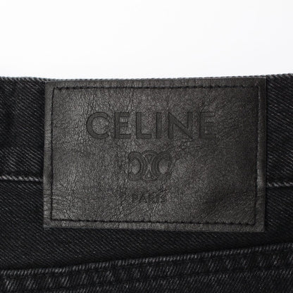 Celine New Max Loose Fit Denim Pants Black 32 — view 7