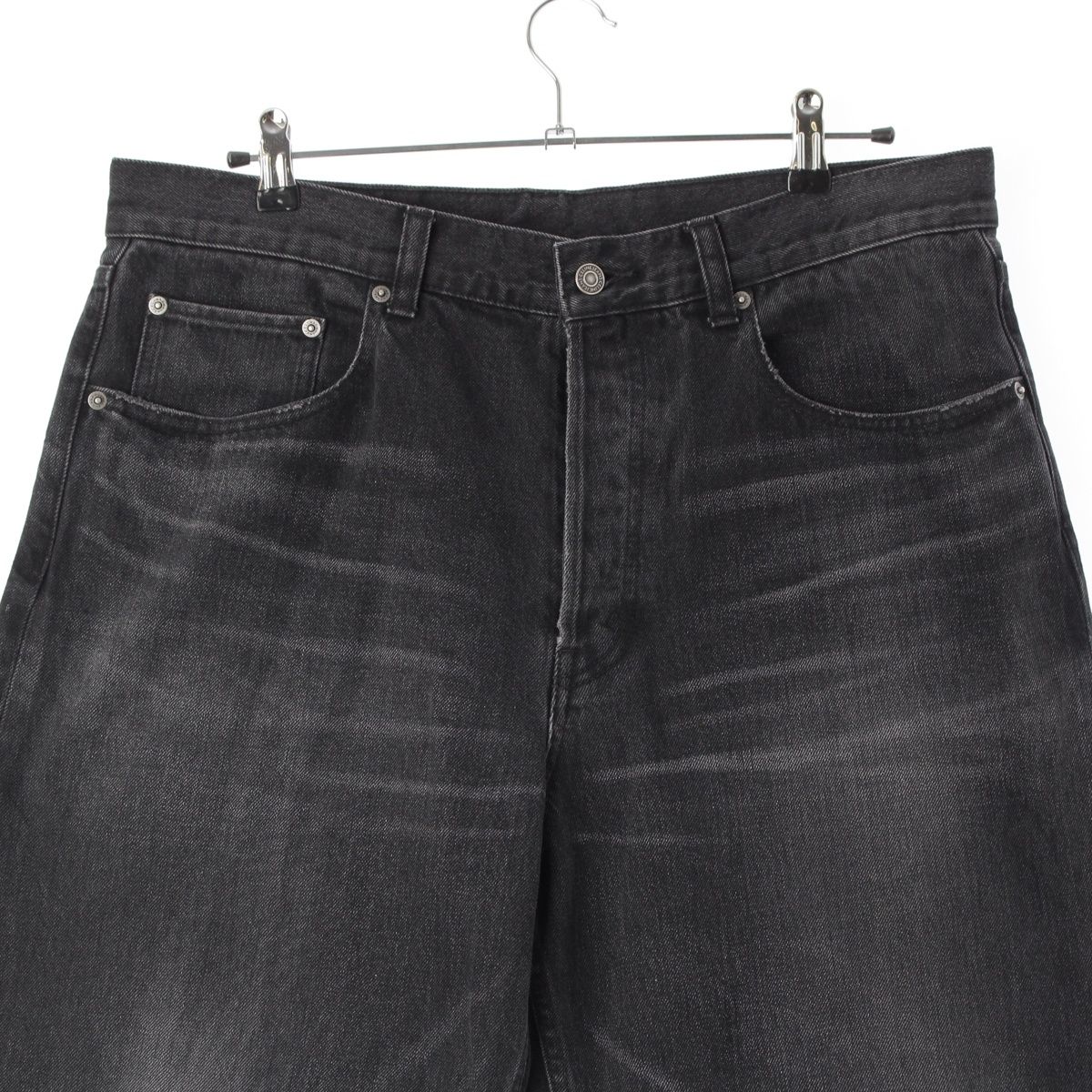 Celine New Max Loose Fit Denim Pants Black 32 — view 3