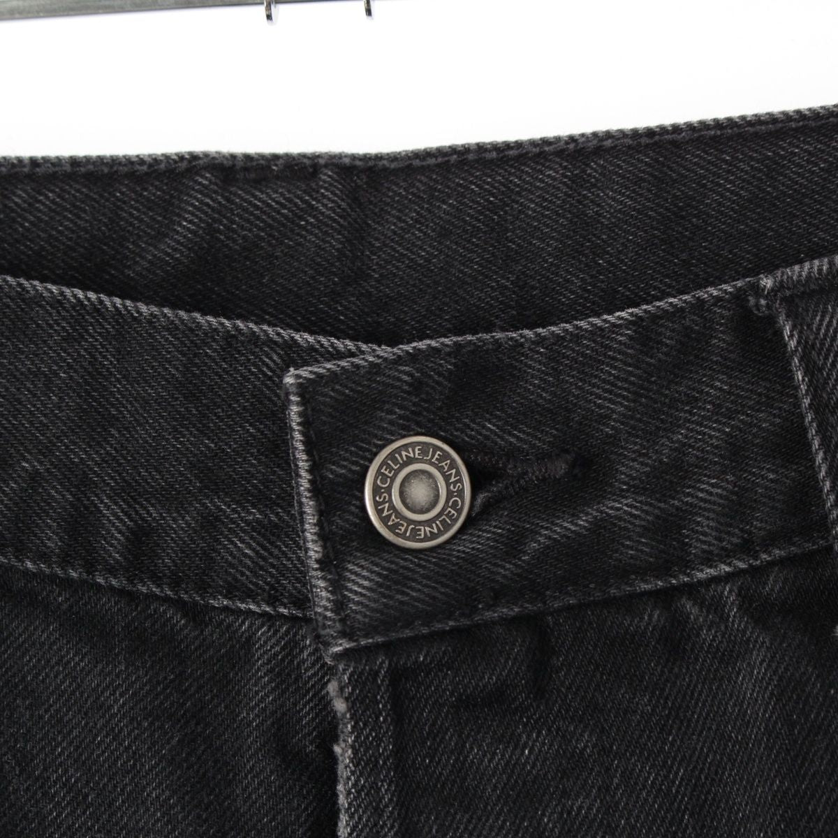 Celine New Max Loose Fit Denim Pants Black 32 — view 6