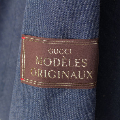 Gucci Cotton Skirt Blue — view 6