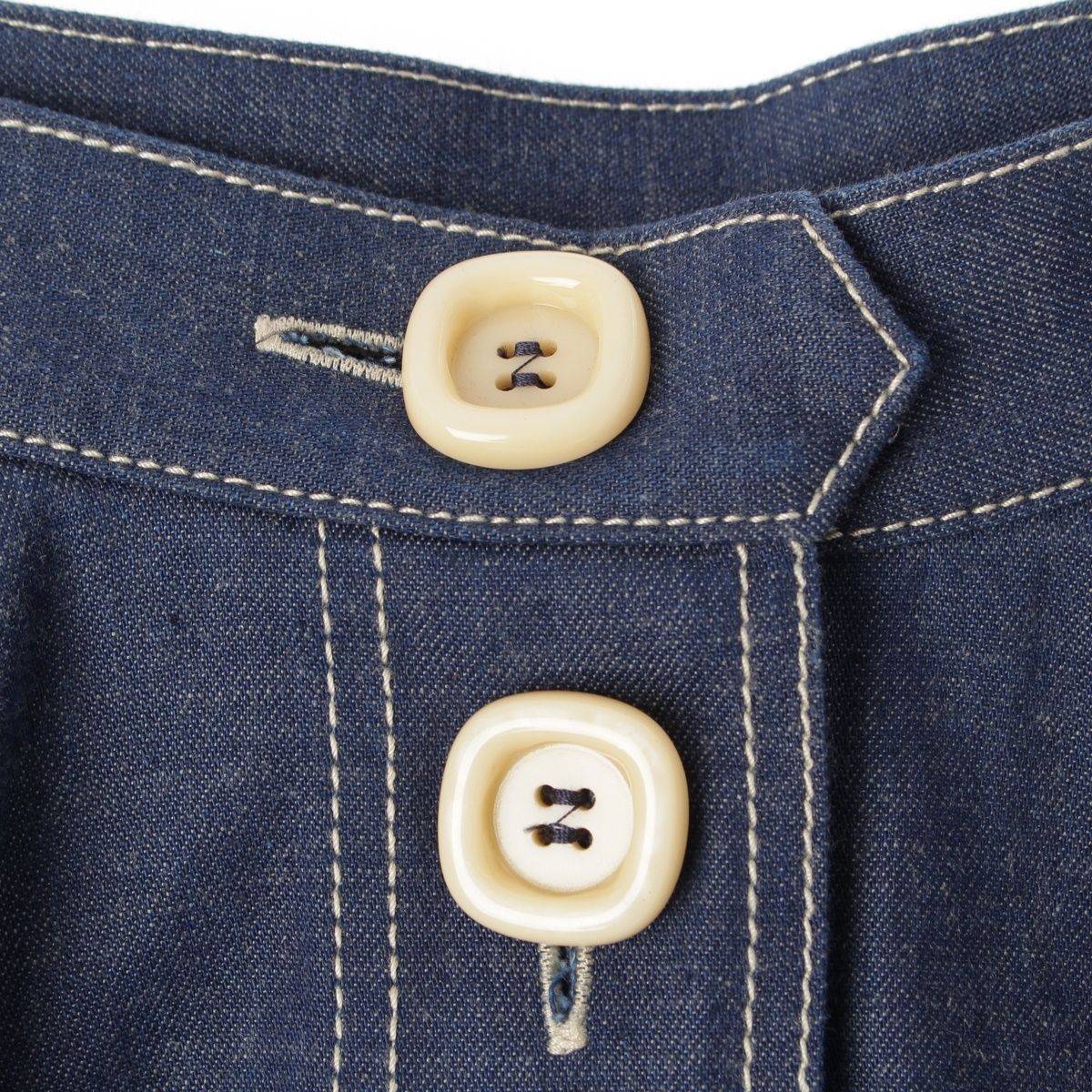 Gucci Cotton Skirt Blue — view 3