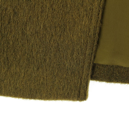 Gucci Mohair Wool Nylon Skirt Moss Green Multicolor 38 — view 8
