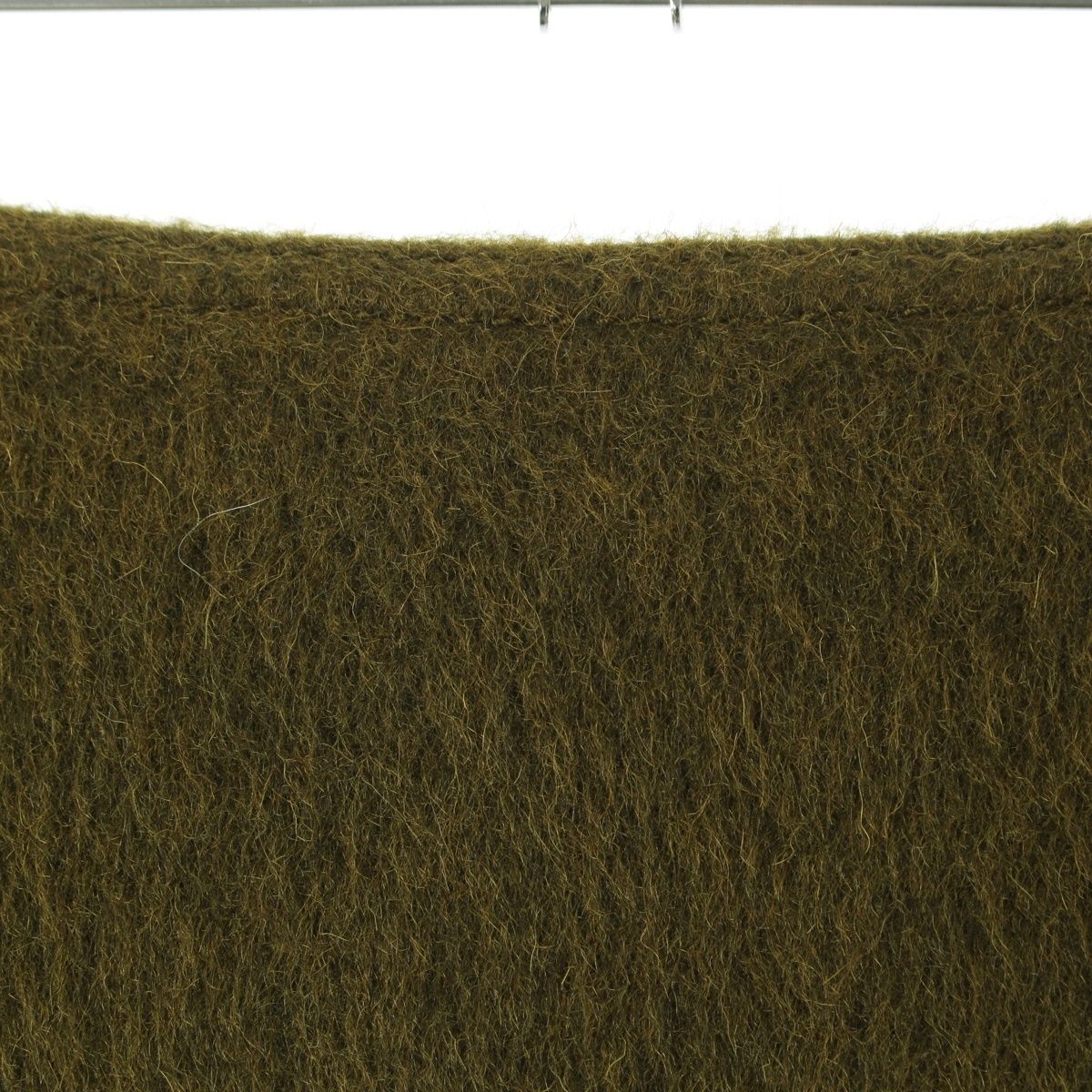 Gucci Mohair Wool Nylon Skirt Moss Green Multicolor 38 — view 3