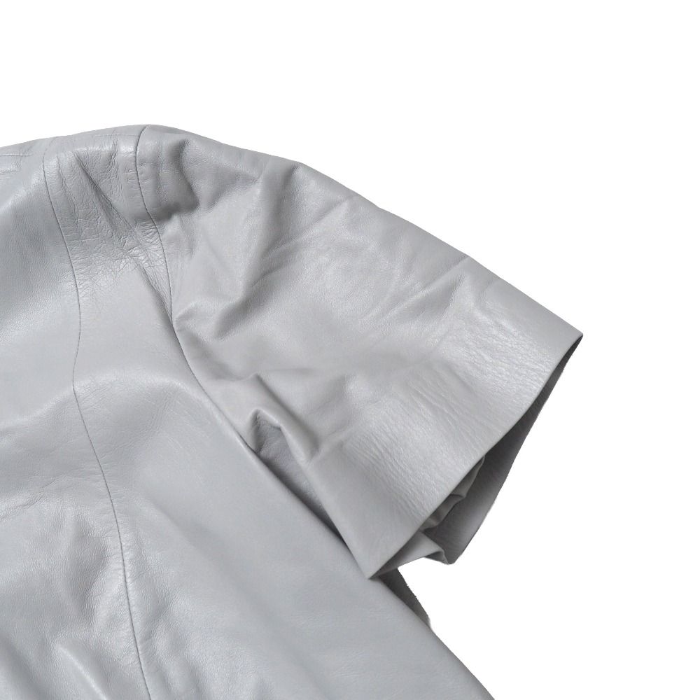 Chanel Blouse 38 Lambskin Short Sleeve — view 4