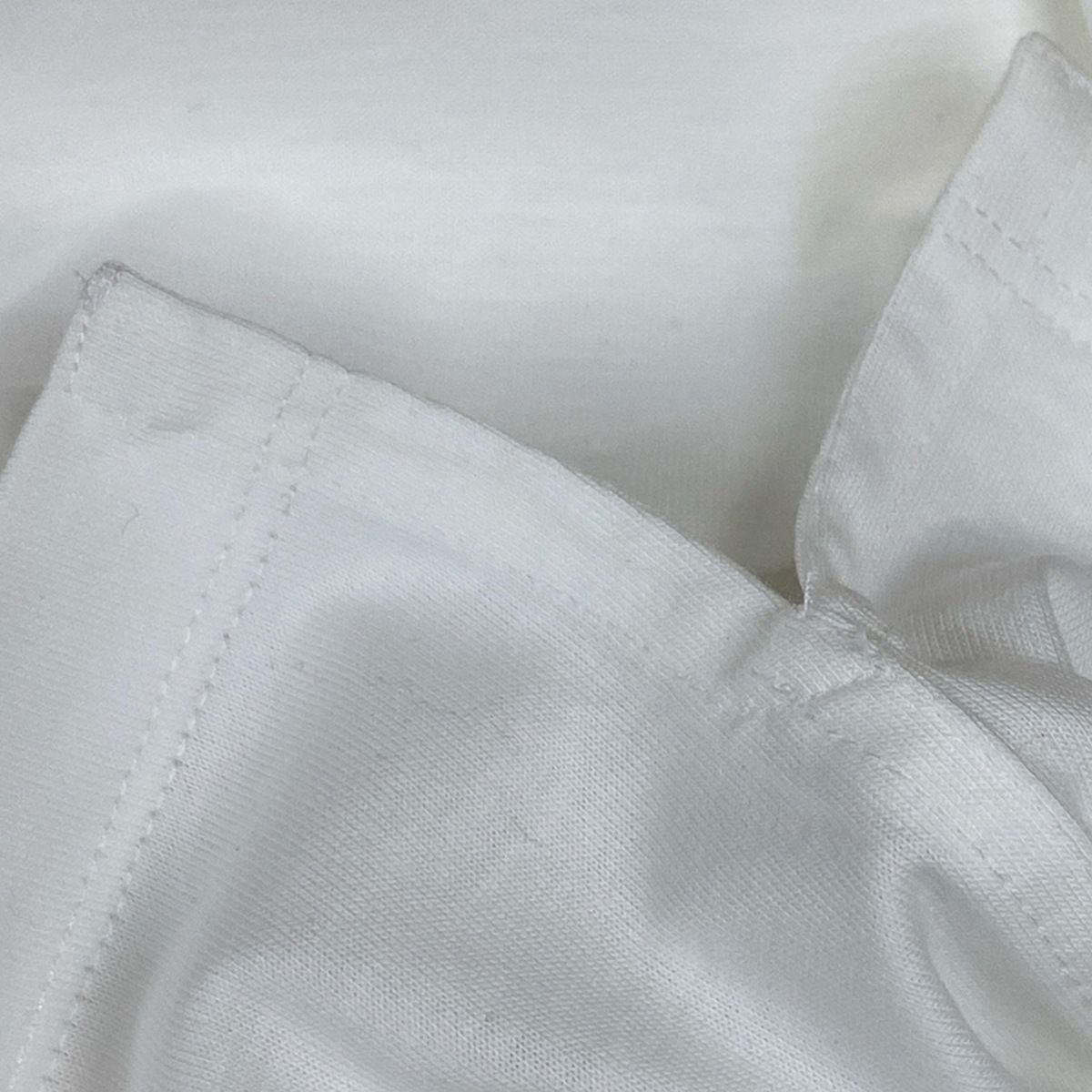 Hermes Short Sleeve T-Shirt M White Bordeaux Crew — view 6