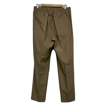Hermes Pants Beige Full Length Waist Togo Button Fly — view 2