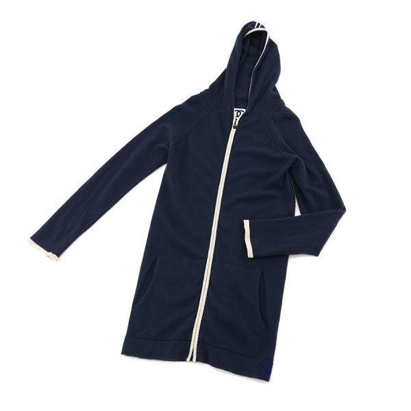 Chanel Long Cardigan Navy — view 3