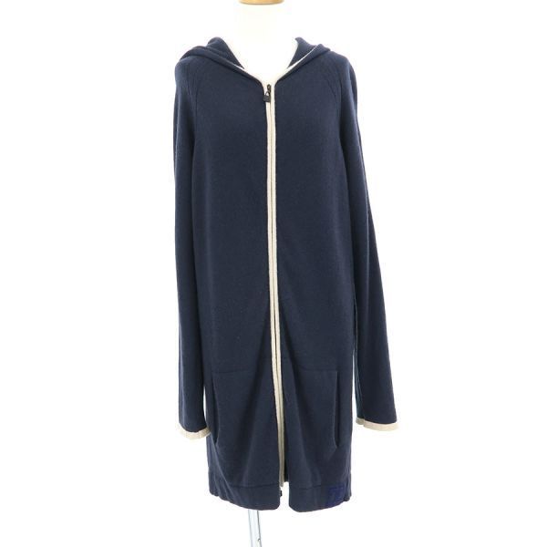 Chanel Long Cardigan Navy