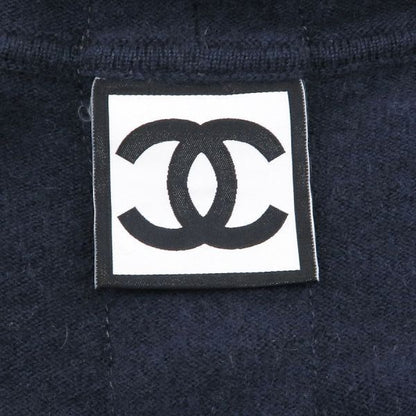 Chanel Long Cardigan Navy — view 8