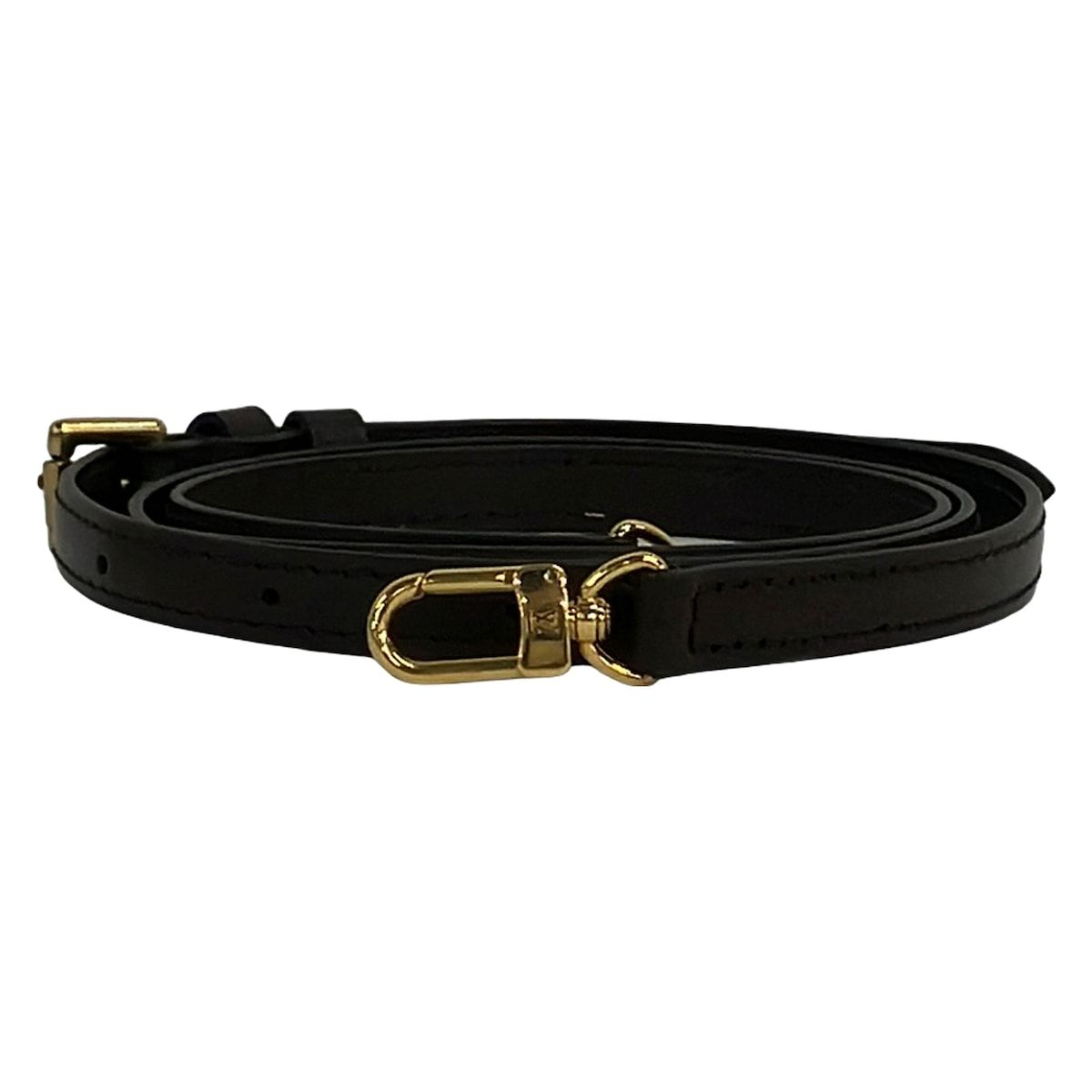 Louis Vuitton Shoulder Strap Damier for Damier) Ebene Leather