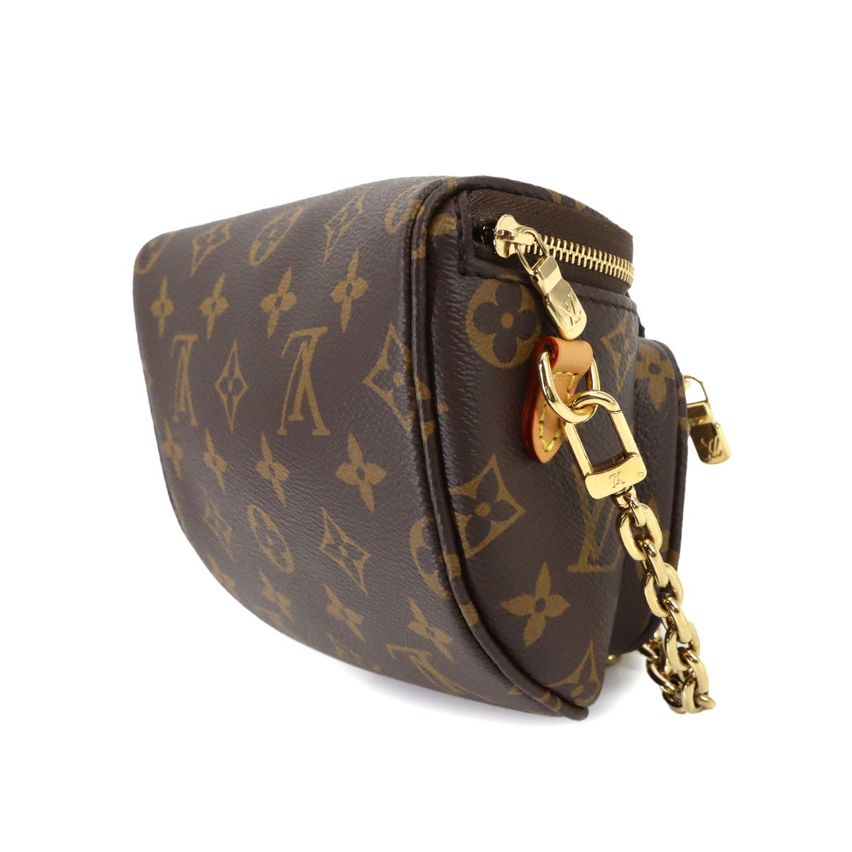 Louis Vuitton Monogram Mini Bumbag 2-Way Bag Brown — view 4