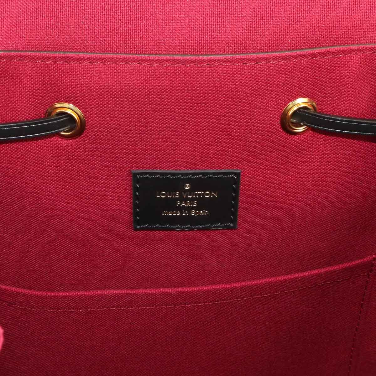 Louis Vuitton Monogram Montsouris NM PM Backpack Noir — view 7