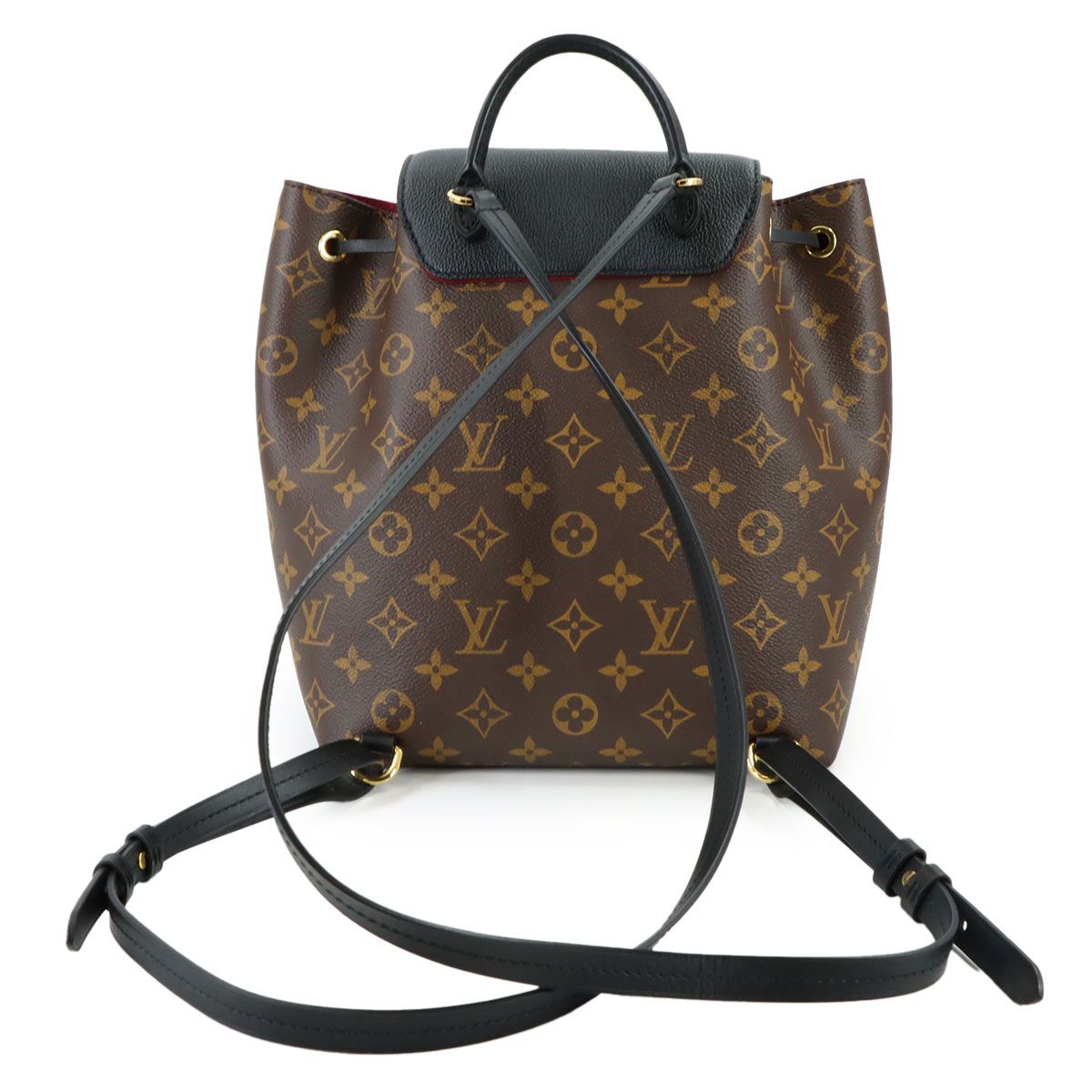 Louis Vuitton Monogram Montsouris NM PM Backpack Noir — view 2