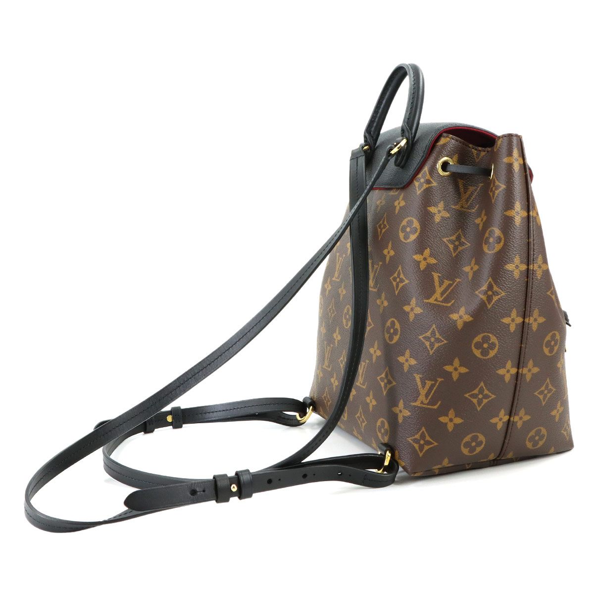 Louis Vuitton Monogram Montsouris NM PM Backpack Noir — view 3