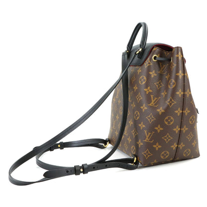 Louis Vuitton Monogram Montsouris NM PM Backpack Noir — view 3