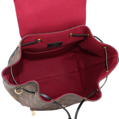 Louis Vuitton Monogram Montsouris NM PM Backpack Noir — view 6