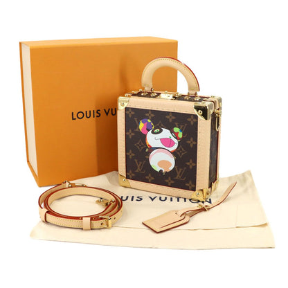 Louis Vuitton LV Xtm Monogram Panda Mini Square Trunk 2-Way Hand Bag Takashi — view 2