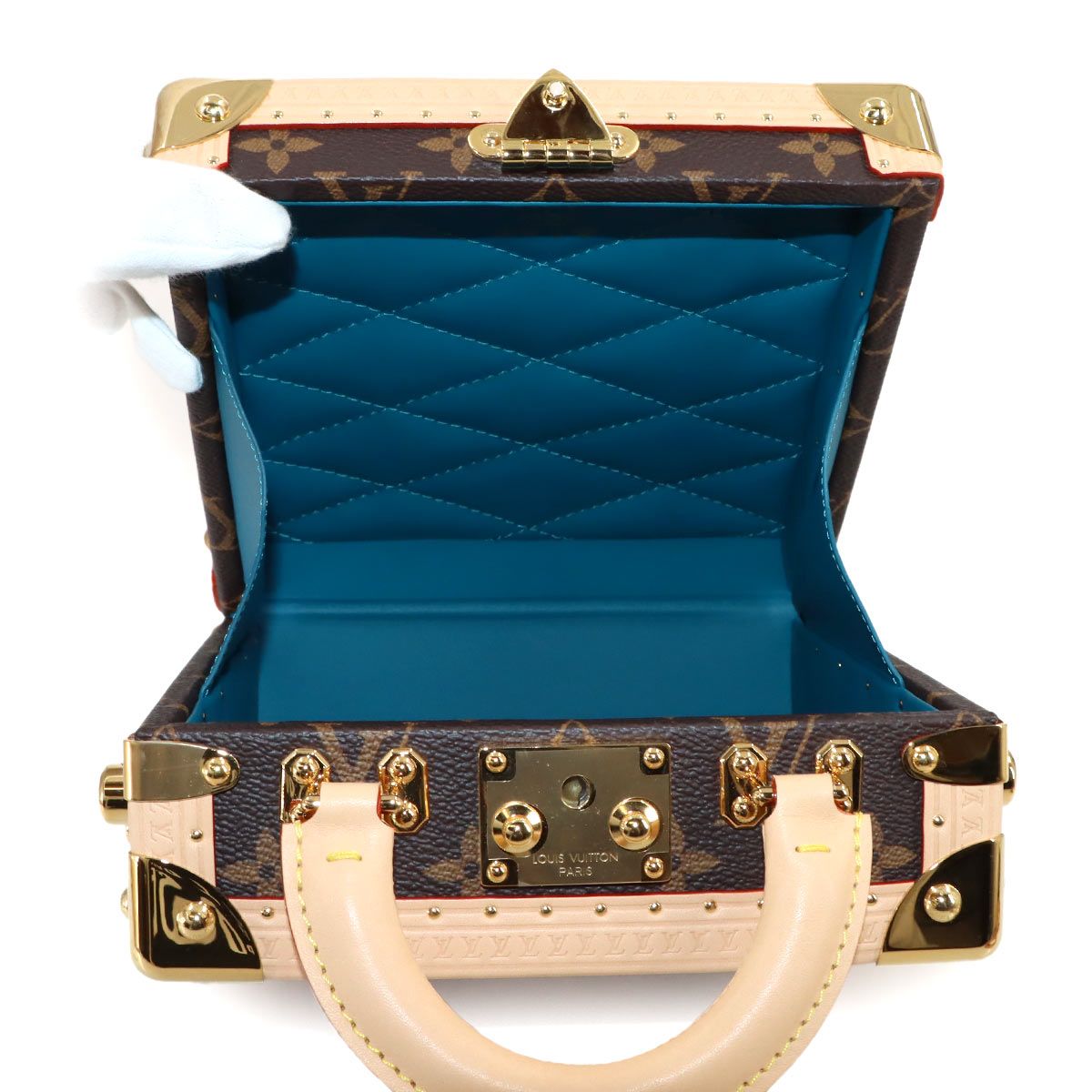 Louis Vuitton LV Xtm Monogram Panda Mini Square Trunk 2-Way Hand Bag Takashi — view 7