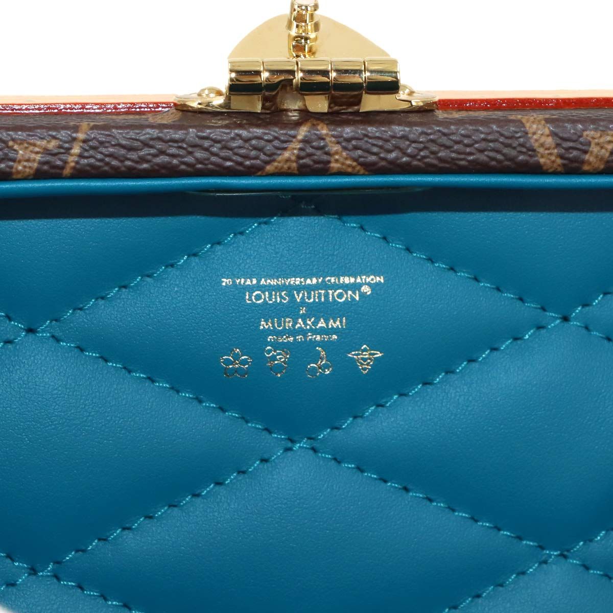 Louis Vuitton LV Xtm Monogram Panda Mini Square Trunk 2-Way Hand Bag Takashi — view 8