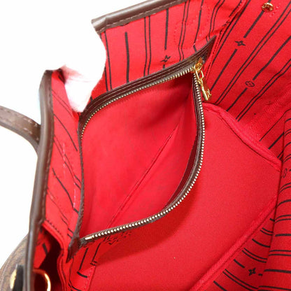 Louis Vuitton Damier Neverfull PM Tote Ebene Brown — view 7