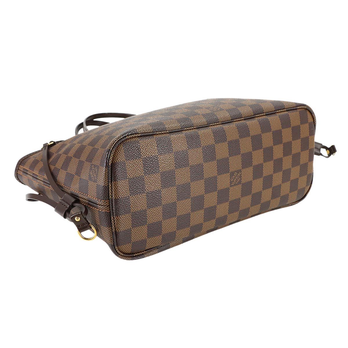 Louis Vuitton Damier Neverfull PM Tote Ebene Brown — view 4