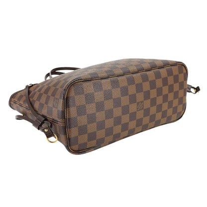 Louis Vuitton Damier Neverfull PM Tote Ebene Brown — view 4