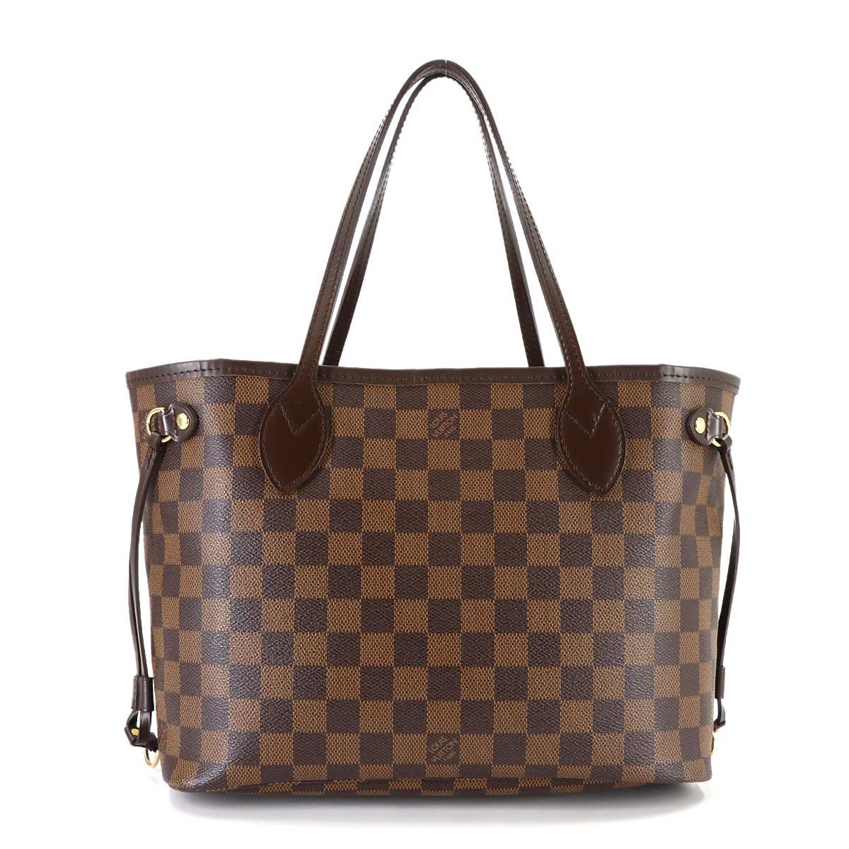 Louis Vuitton Damier Neverfull PM Tote Ebene Brown — view 2