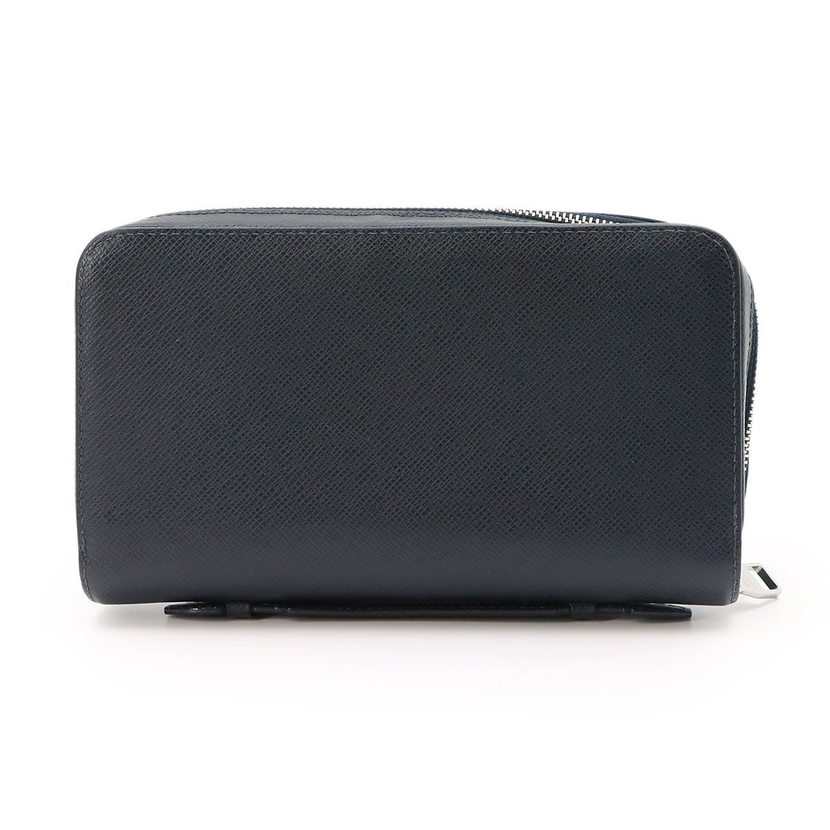 Louis Vuitton Taiga Zippy XL Zip Around Wallet Leather Blue Marine — view 2