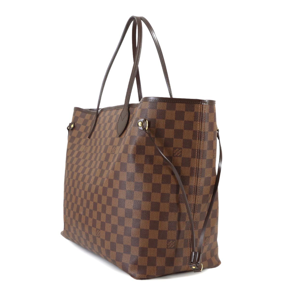 Louis Vuitton Damier Neverfull GM Tote Ebene Cerise Gold — view 3