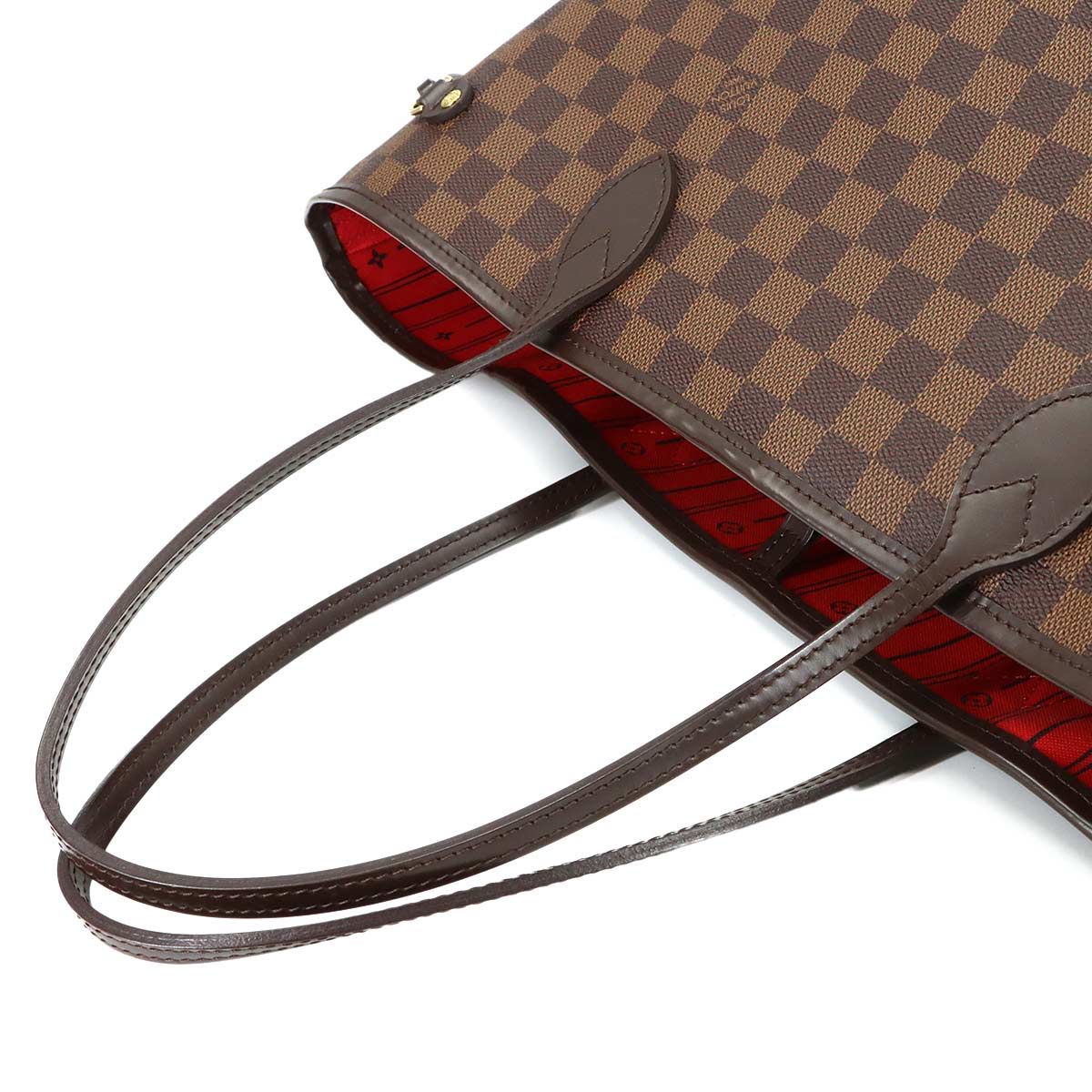 Louis Vuitton Damier Neverfull GM Tote Ebene Cerise Gold — view 5