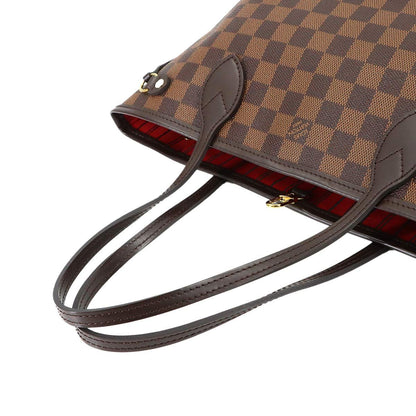Louis Vuitton Damier Neverfull PM Tote Ebene Gold Brown — view 5