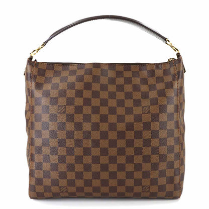 Louis Vuitton Damier Portobello PM Shoulder Bag Ebene — view 2