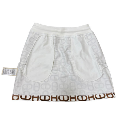 Hermes Chaine D'ancre Cotton Mini Skirt 38 — view 3