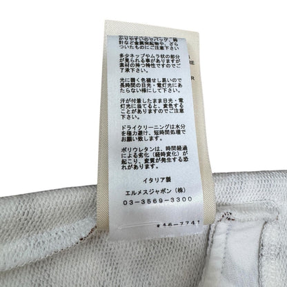 Hermes Chaine D'ancre Cotton Mini Skirt 38 — view 6
