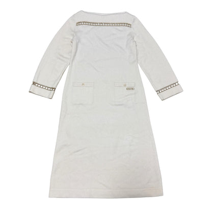 Chanel Chainport Cashmere Knit Dress 36