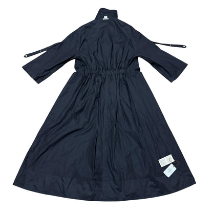 Hermes Clou de Selle Black Belted Dress Roll Up Sleeves 34 — view 6