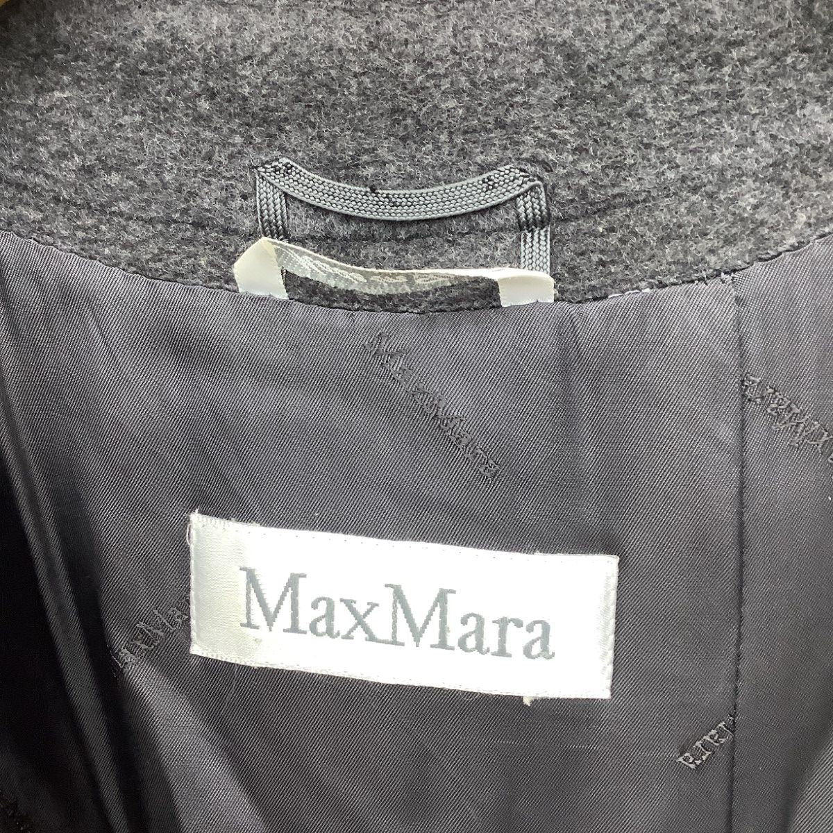 Max Mara Coat 40 Gray — view 3