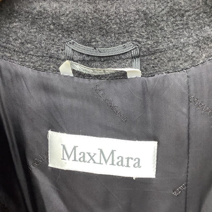 Max Mara Coat 40 Gray — view 3