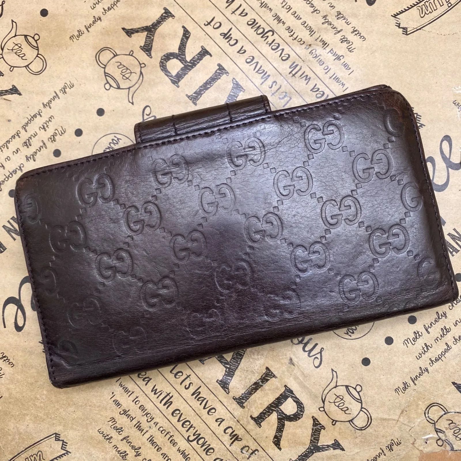 Gucci Wallet 2 GG Leather — view 4