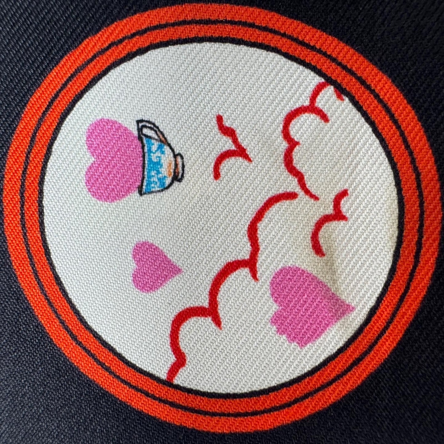 Hermes Twilly Tea Time Silk Scarf — view 7