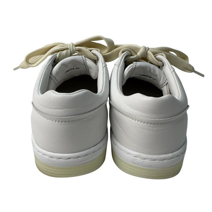 Chanel CC Logo Leather Sneakers — view 5