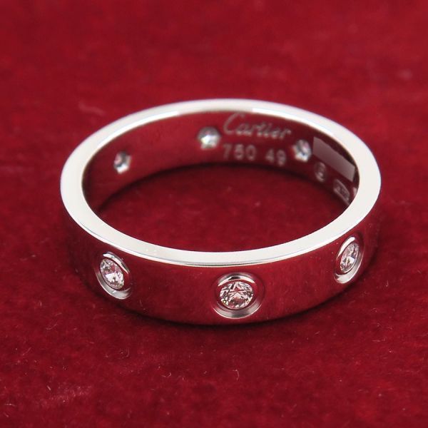 Cartier Mini Love Ring Full Diamond — view 2